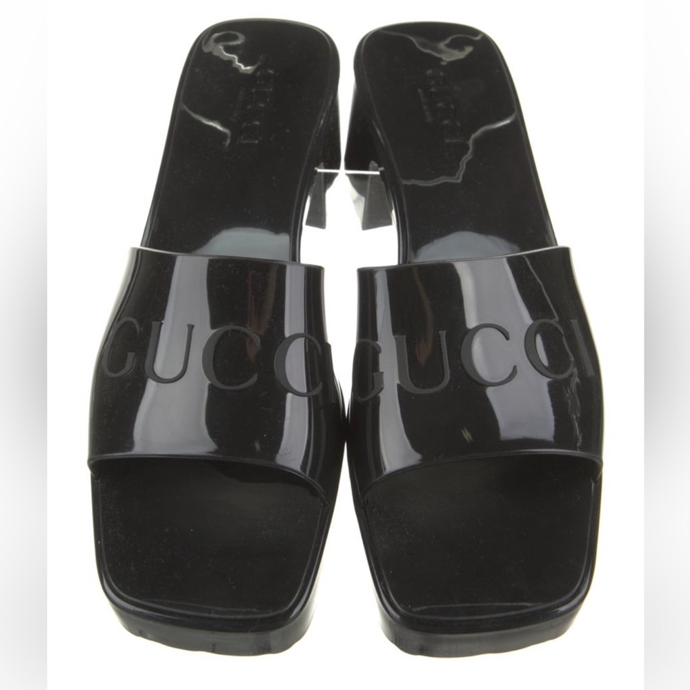 Gucci Rubber Sandals - Picture 3 of 6